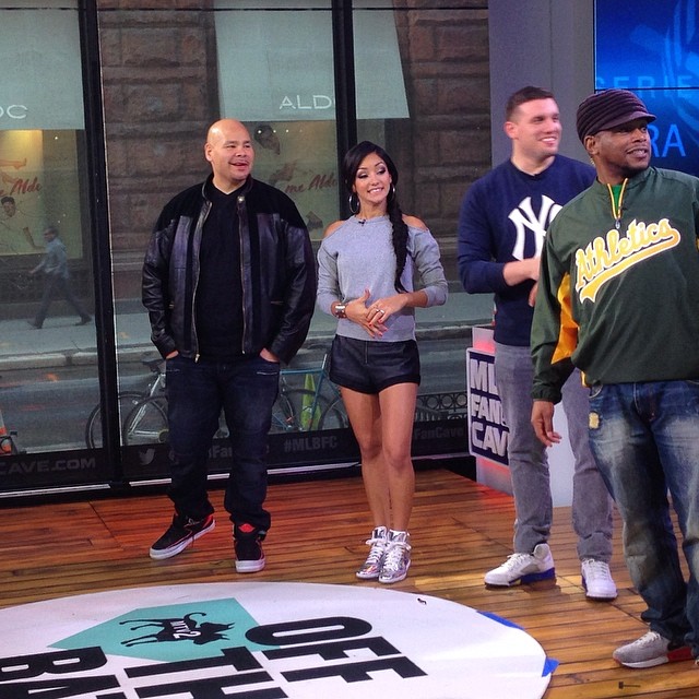 Fat Joe wearing Air Jordan II 2 Retro Infrared