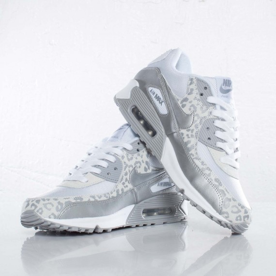 Air max 90 women's shoes leopard print outlet white