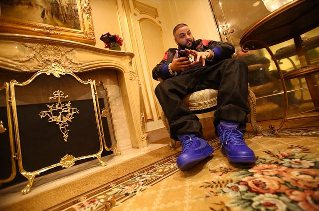 DJ Khaled wearing Air Jordan II 2 Just Don