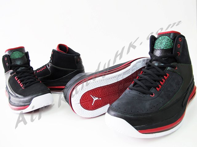 Air Jordan 2.0 - Black/Red/Green