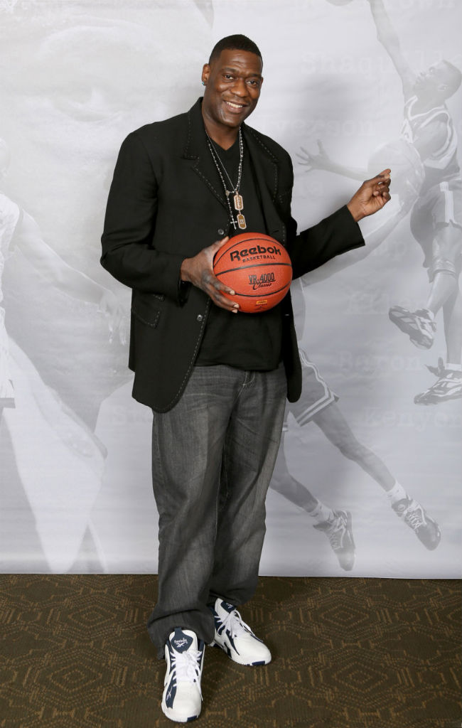 Shawn Kemp Attends Reebok Kamikaze II Re-Launch In Houston (1)