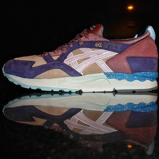 DJ Clark Kent Picks Up Offspring x  ASICS GEL-Lyte V Dusk