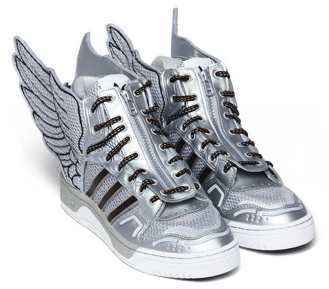 adidas jeremy scott wings dames zilver