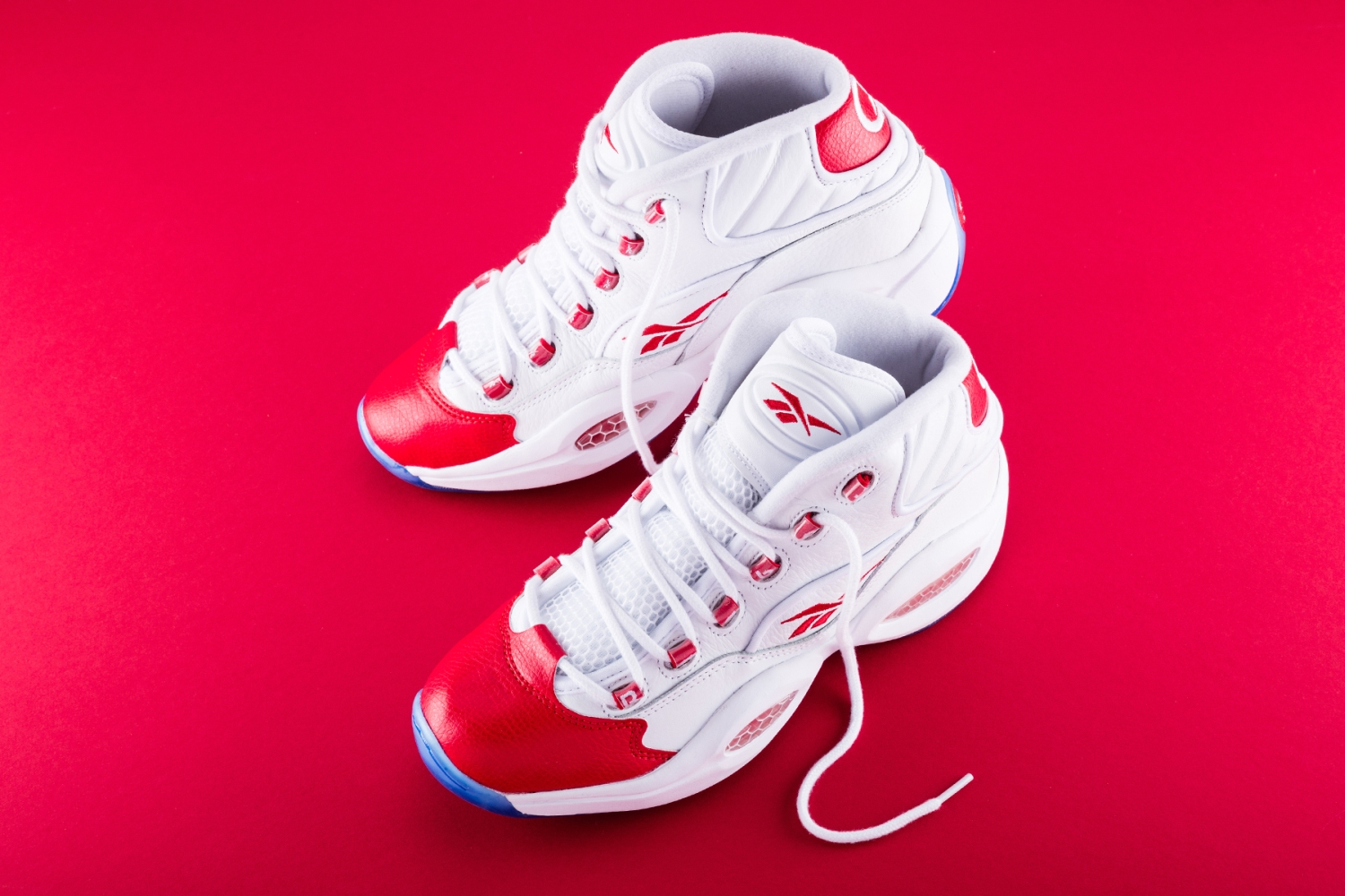 red and white iverson's