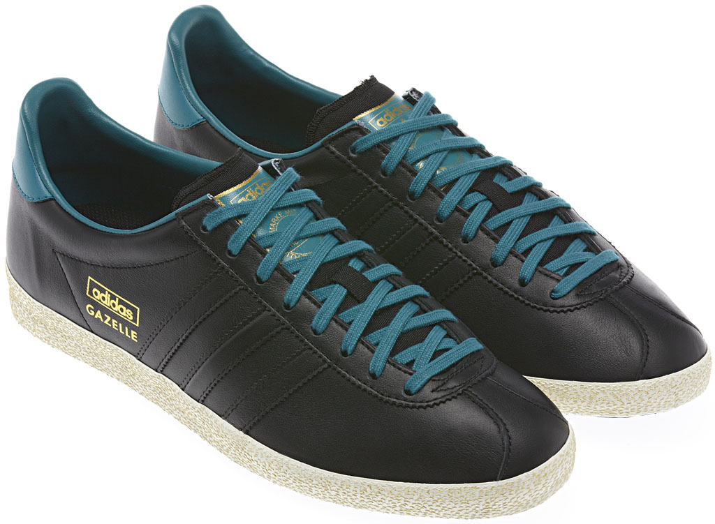 adidas Originals Gazelle OG - Winter 2013 Black/Teal