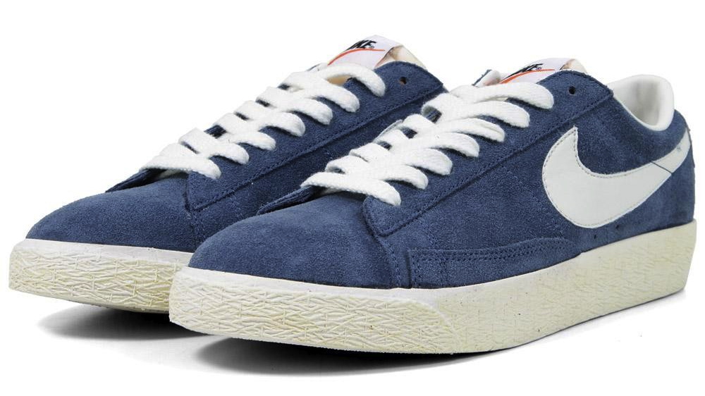 Nike Blazer Low PRM VNTG - Obsidian 