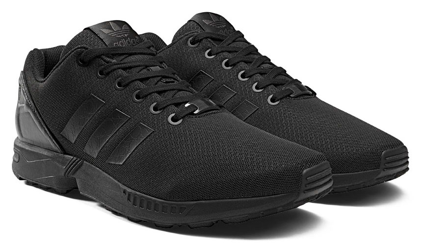 Kanye West Wears adidas ZX Flux 'Blackout' in Paris | Sole Collector