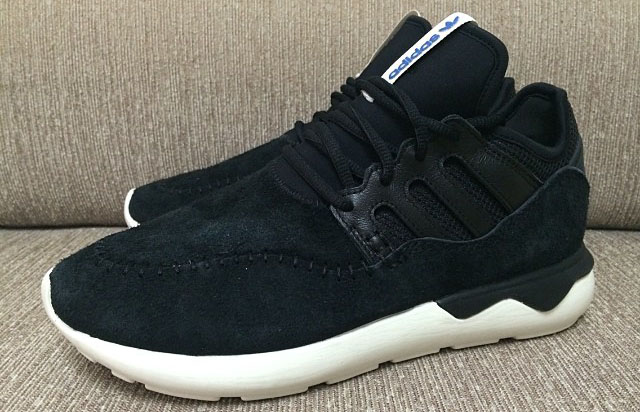 adidas Tubular Moc Black Suede