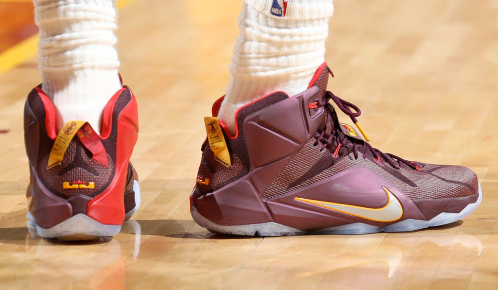 LeBron James wears 'Double Helix' Nike LeBron XII 12 for Game 2 (2)