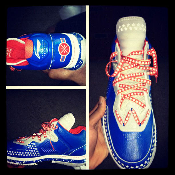 Dwyane Wade's Veterans Day Li-Ning Way of Wade PE