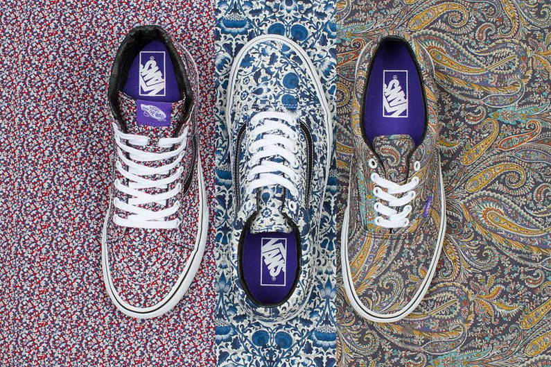 Plakater bidragyder Monumental Vans Launches its Third Collaboration with Liberty Art Fabrics | Sole  Collector