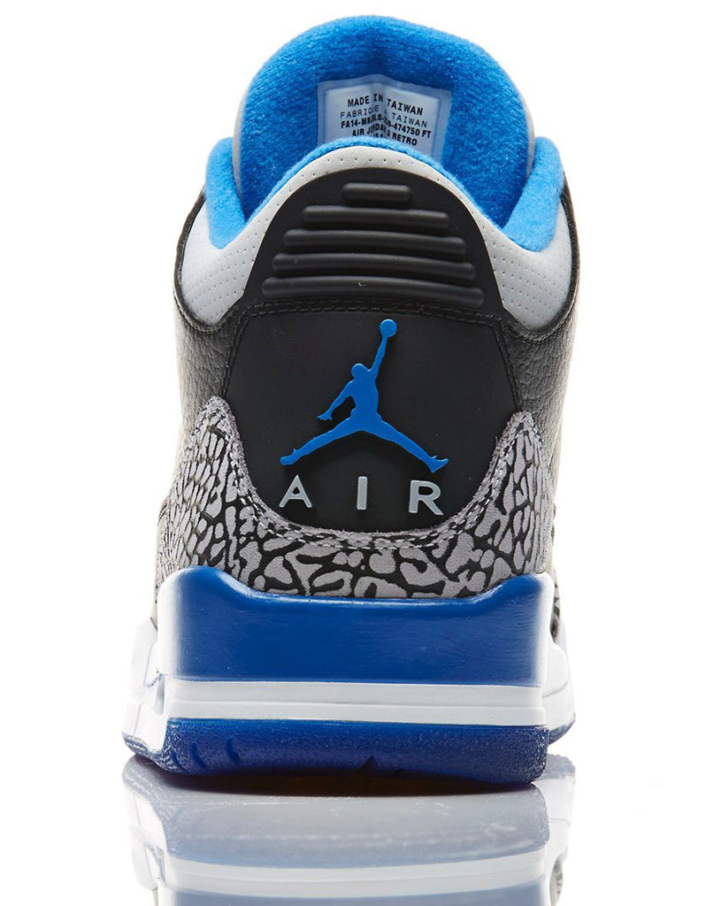 Air Jordan III 3 Sport Blue 136064-007 (3)