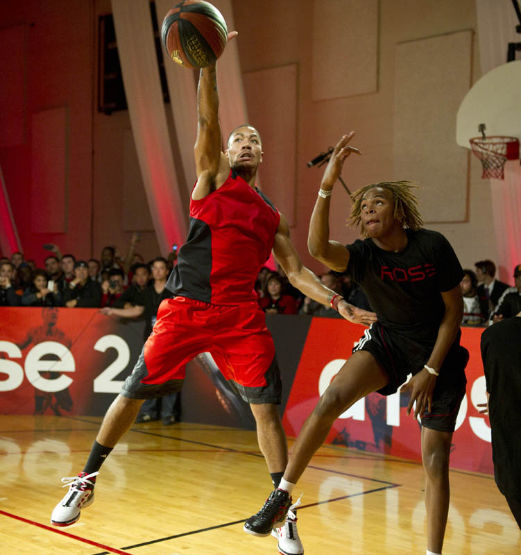 adidas "Run with Derrick Rose" Event in Chicago 6