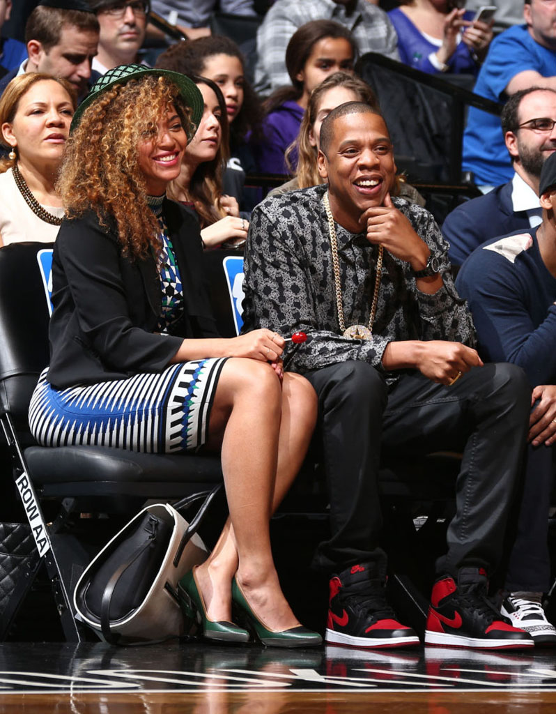 beyonce wearing jordans