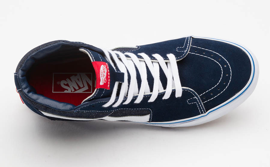 Vans sk8 hi outlet suede denim