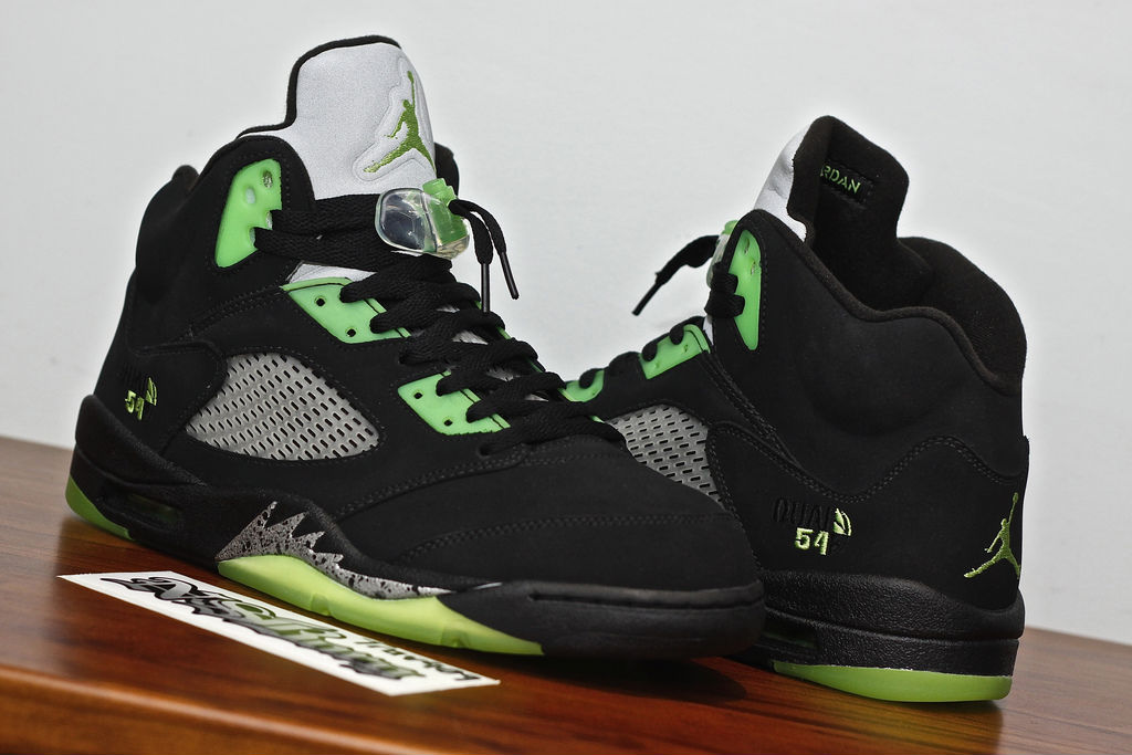 Spotlight // Pickups of the Week 12.8.12 - Air Jordan Retro V 5 Quai54 Black by Trav409