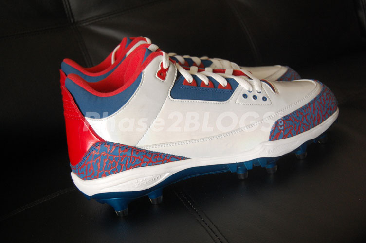 Air Jordan 3 Michael Vick Pro Bowl PE Cleats