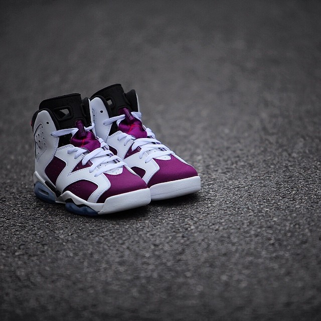 white and purple 6s