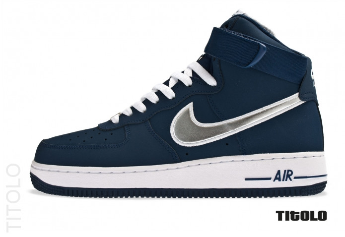 nike air force 1 high navy blue