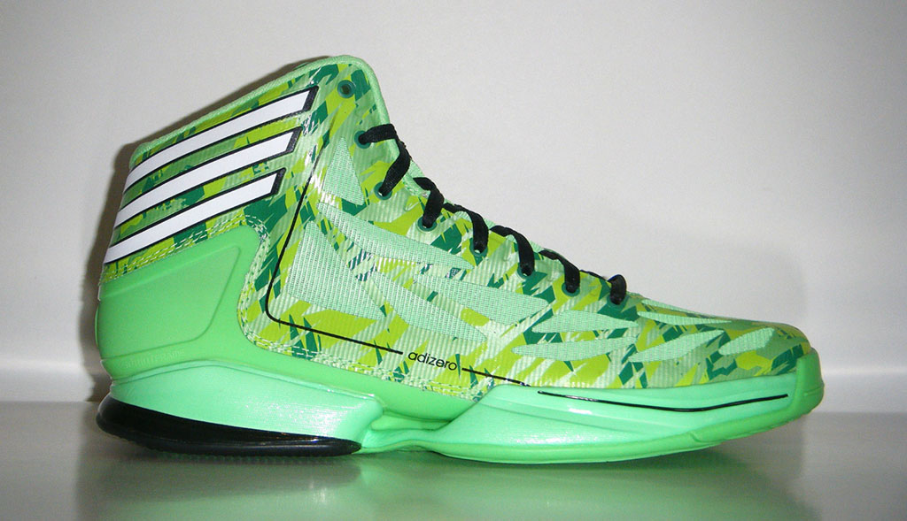 neon green adidas basketball shoes