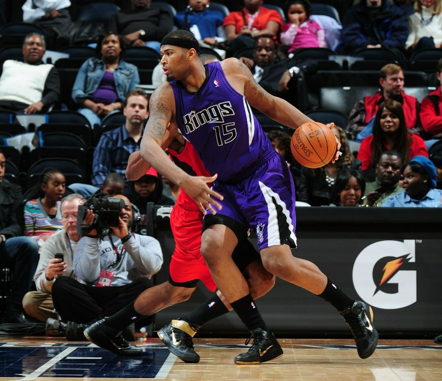 DeMarcus Cousins wearing the Nike Zoom Hyperfuse