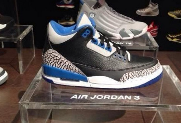 Jordan 3 Sport Blue Detailed Look