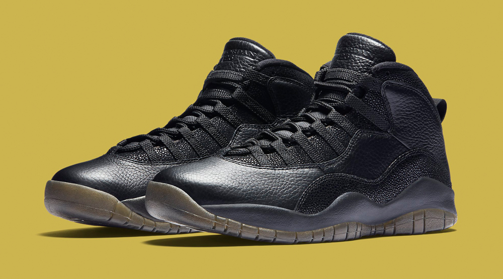 jordan 10 black ovo