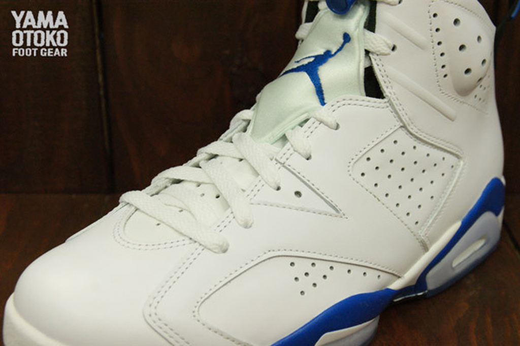 jordan 6 sport blue size 9