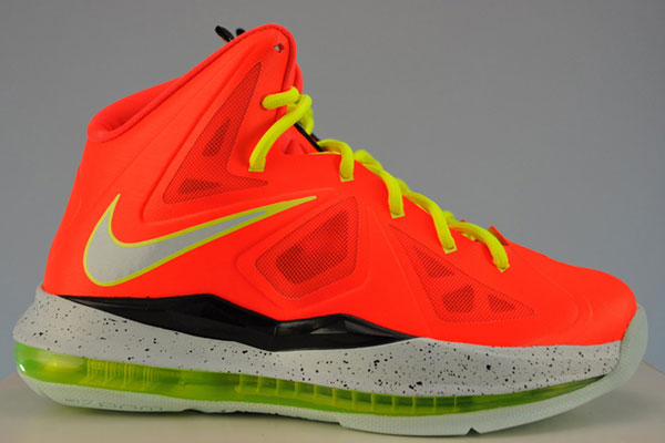 bright orange lebrons