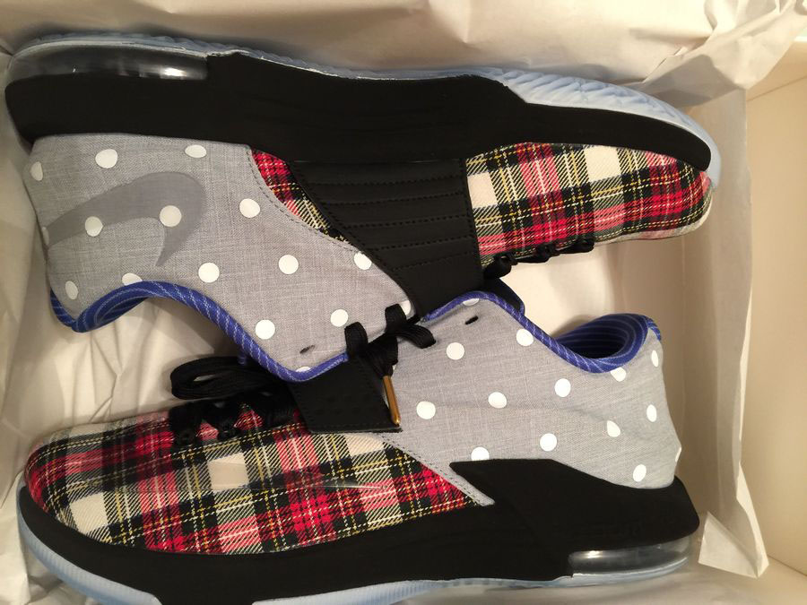 Nike KD VII 7 EXT Canvas QS Plaid & Polka Dot (2)