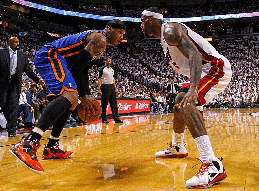 Nike LeBron 9 P.S. Elite White Black Red PE (1)