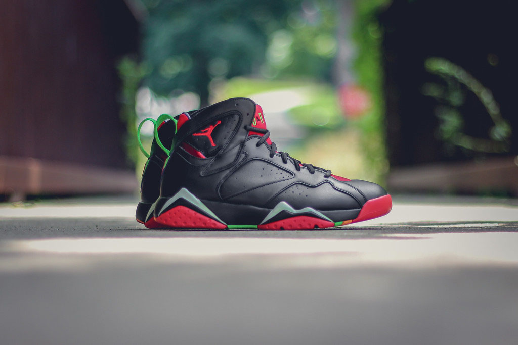 Here's Marvin the Martian's Air Jordan 7 On-Foot | Sole Collector