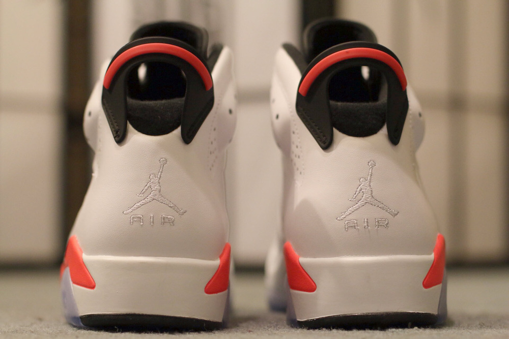 White infrared hot sale jordan 6