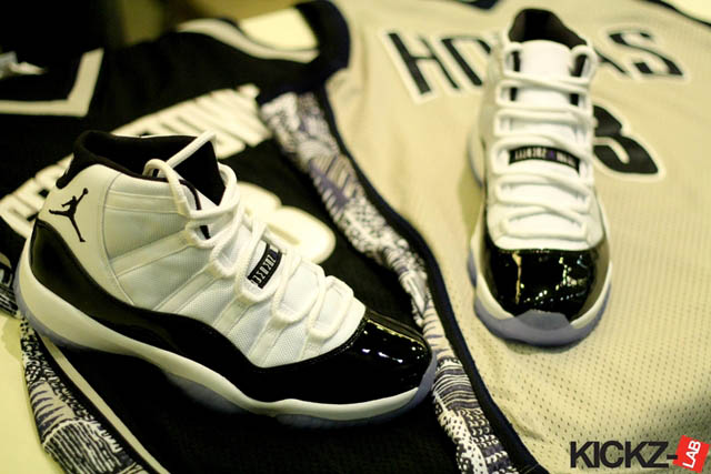 Air Jordan XI Concord - Allen Iverson Georgetown Homage