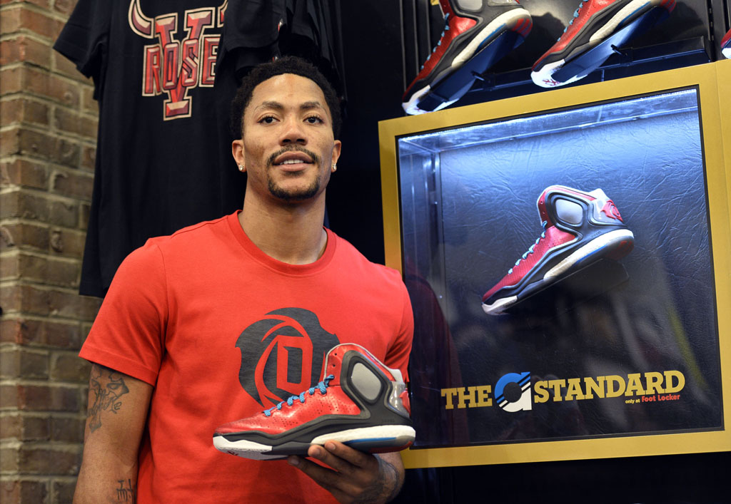 Derrick rose clearance shoes 2017