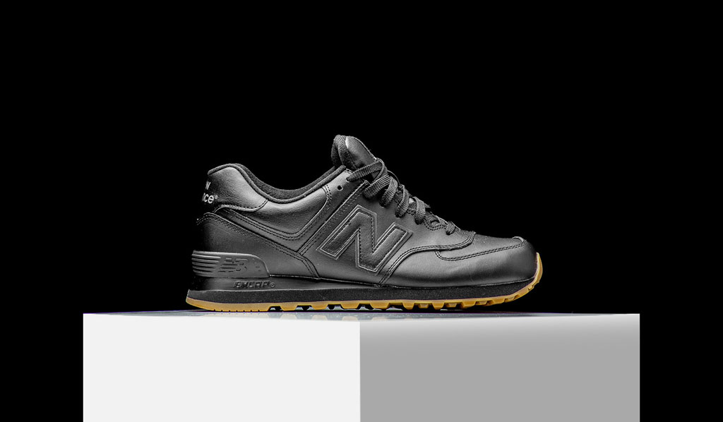 new balance 574 leather