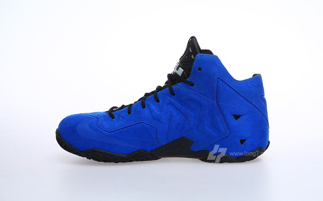 Lebron 11 shop blue suede