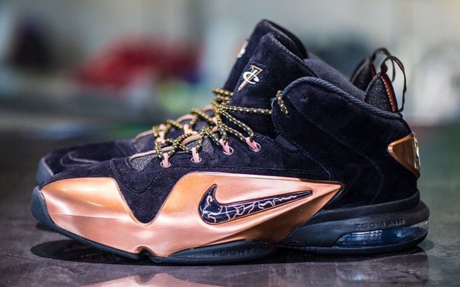 nike zoom penny 6 copper