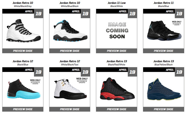 eastbay restock calendar