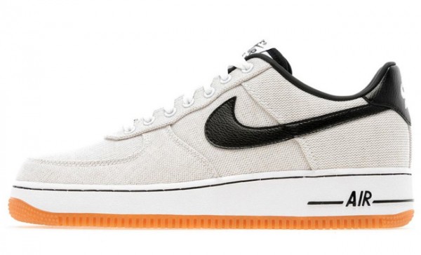 air force 1 white black gum