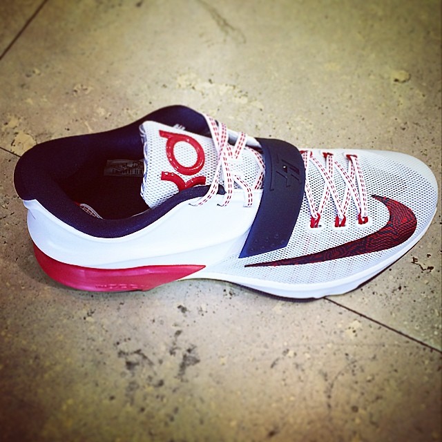 DJ Skee Picks Up Nike KD VII 7 July 4th