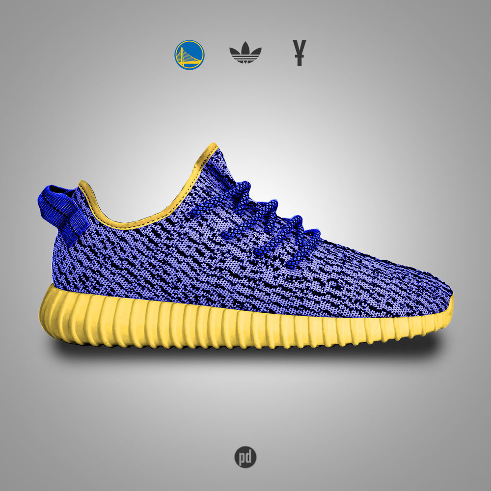 golden state warriors yeezys