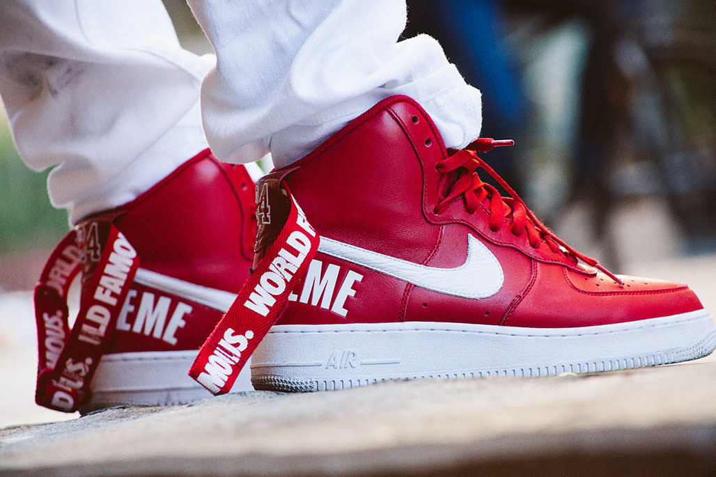 Supreme x Nike Air Force 1 High Release Date (1)