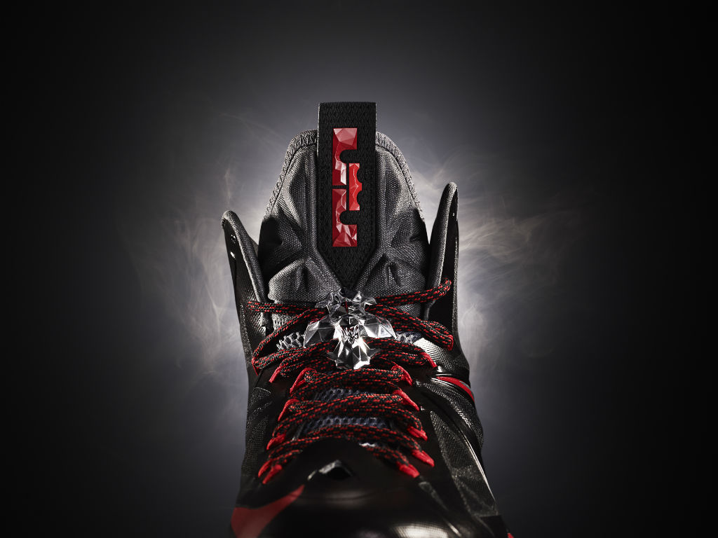Nike LeBron X 10 Introduced Black Red Chrome Pressure (3)