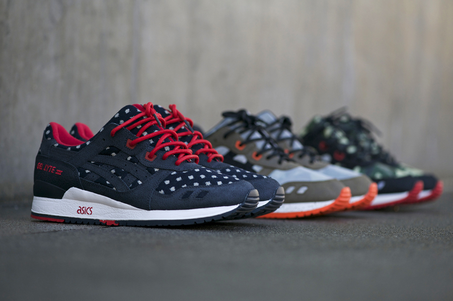 Gel lyte iii shop basics model-003 nippon blues