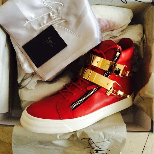 Soulja Boy Picks Up Giuseppe Zanotti Sneakers