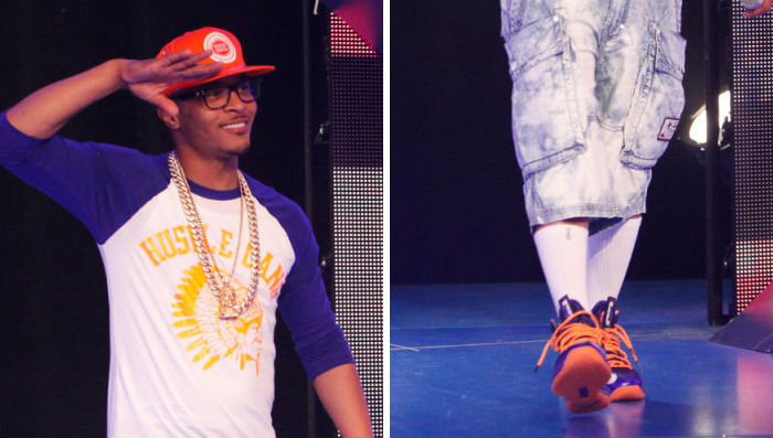 T.I. Wears Nike LeBron X PS Elite Superhero