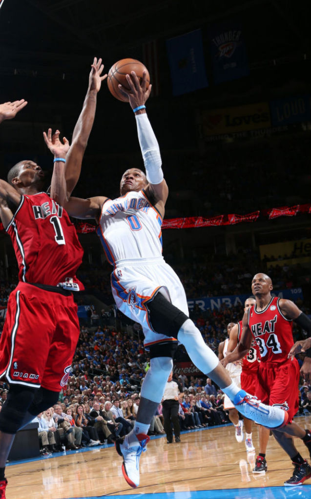 Russell Westbrook Wears 'OKC' Air Jordan XX8 PE | Sole Collector