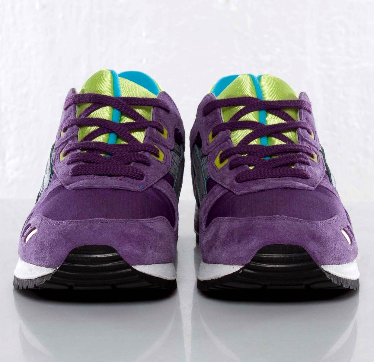 Asics gel lyte iii hotsell purple green