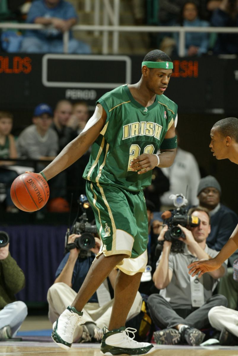 lebron fighting irish